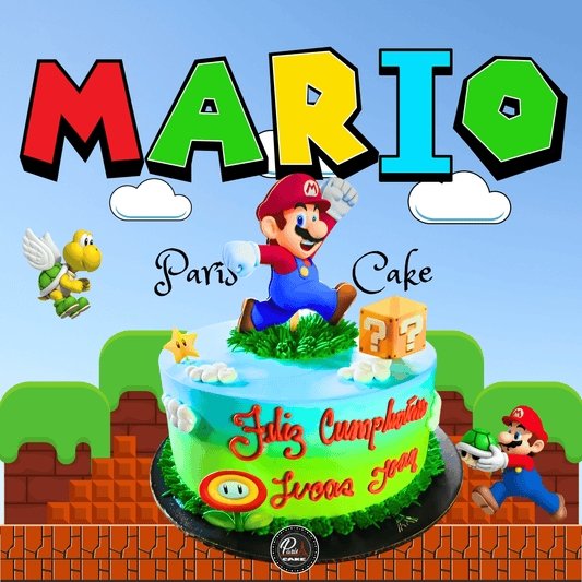 Pastel Personalizado De Mario Bros!