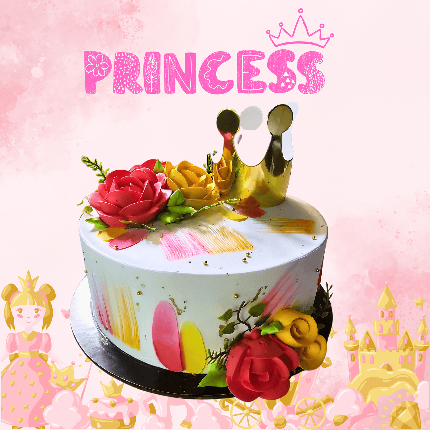 Pastel Especial De Princesa